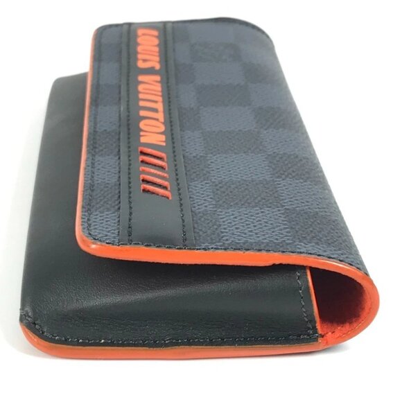 LOUIS VUITTON GI0380 Damier Cobalt Etui Lunet Woody Eyewear Sunglasses Case - Picture 3 of 16